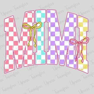Checkered colorful Mimi