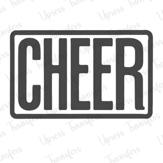 Cheer Rectangle Black