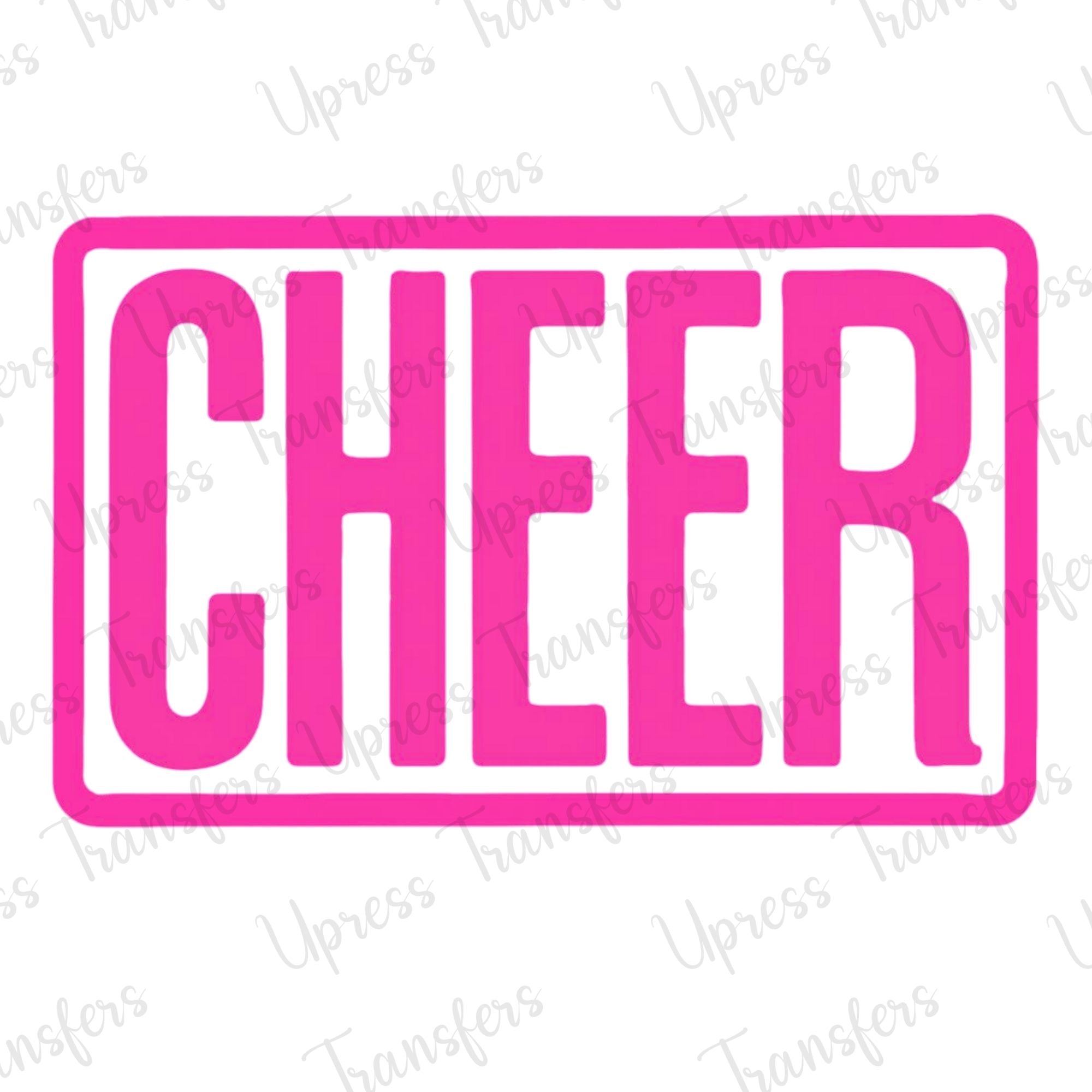 Cheer Rectangle Pink