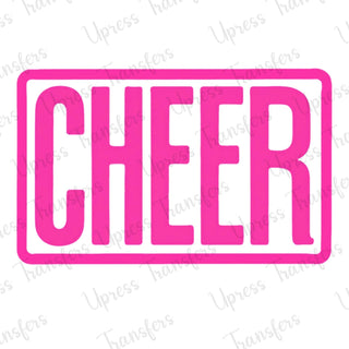 Cheer Rectangle Pink