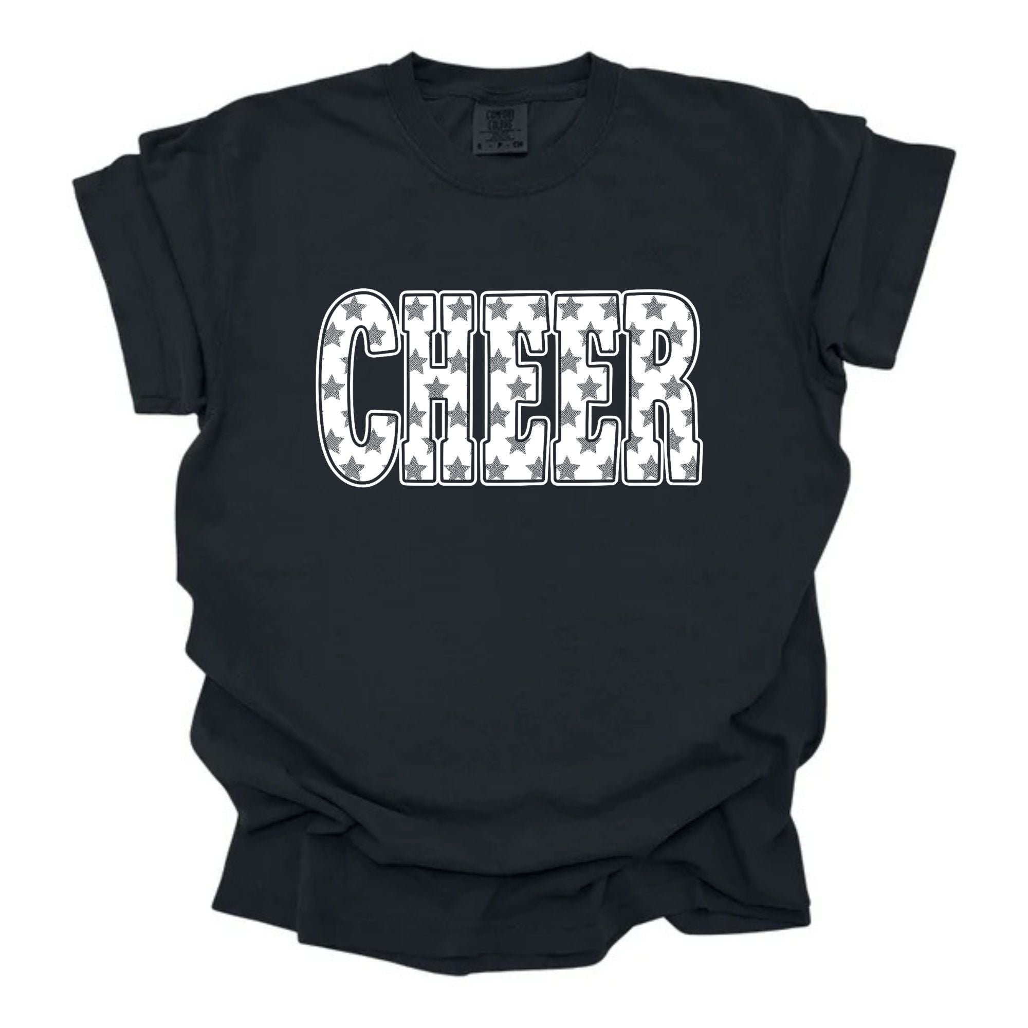 Cheer Star Pattern White