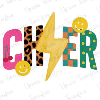 Cheer Vibrant Trendy Bolt