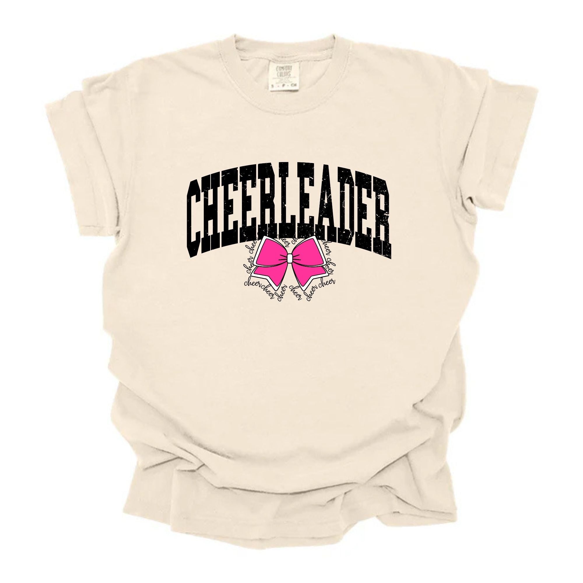 Cheerleader Varsity Arched Black
