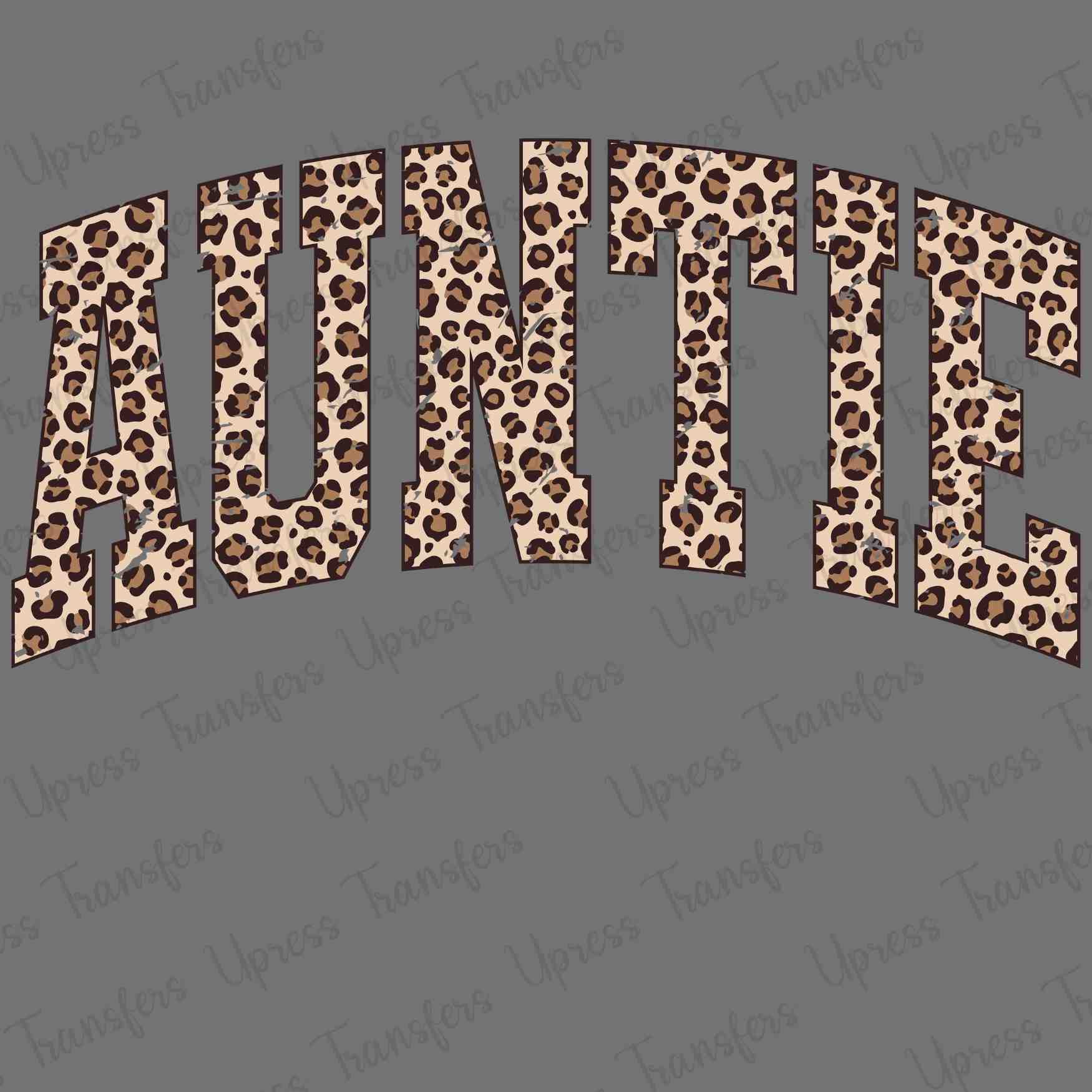 Cheetah Auntie Print