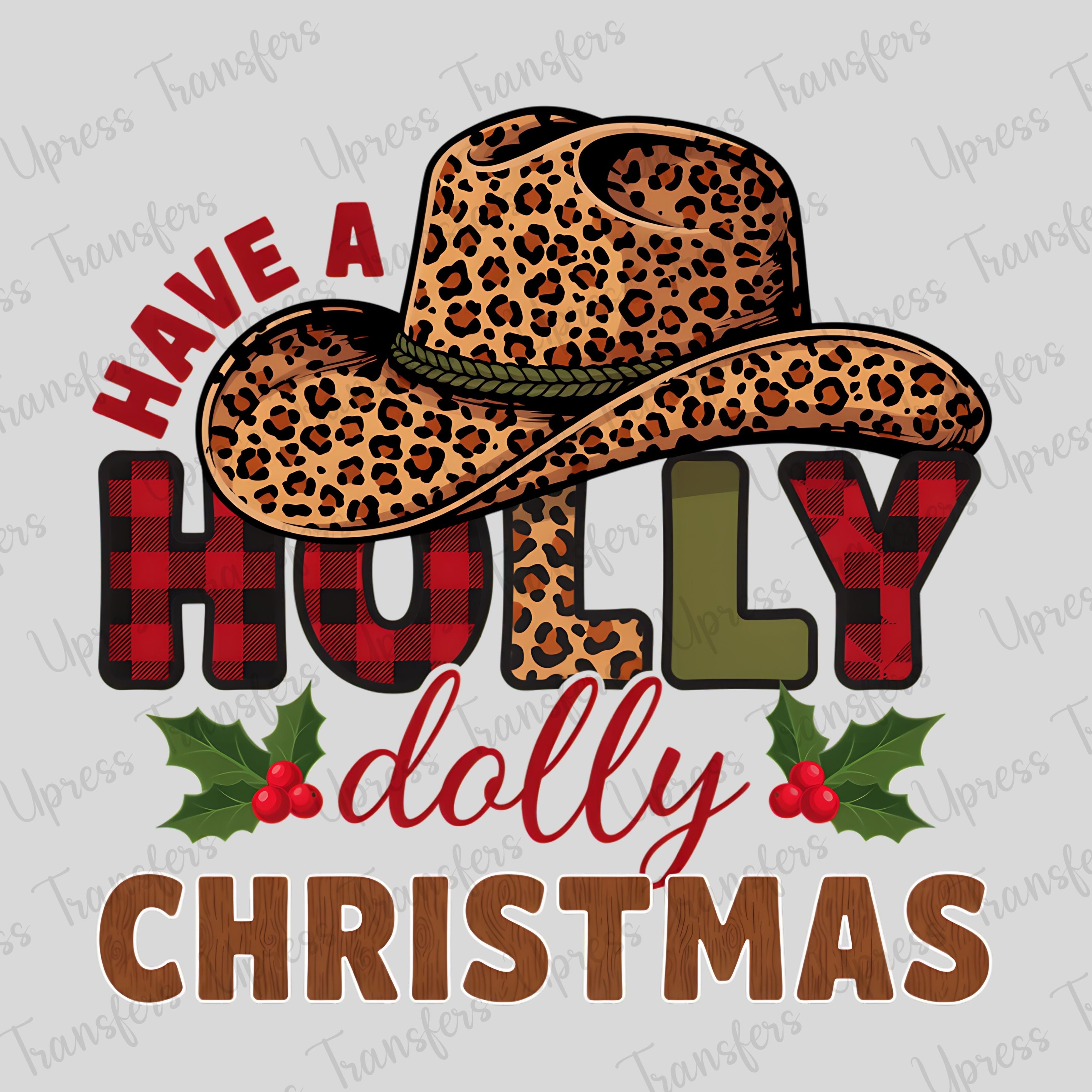 Cheetah Dolly Christmas