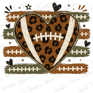 Cheetah Heart Football