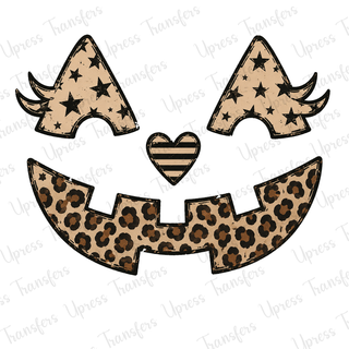Cheetah Heart Pumpkin