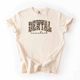 Cheetah Print Dental Assistant