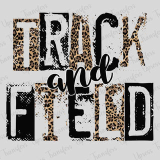 Cheetah Print Track And Field