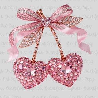 Cherry Rhinestones