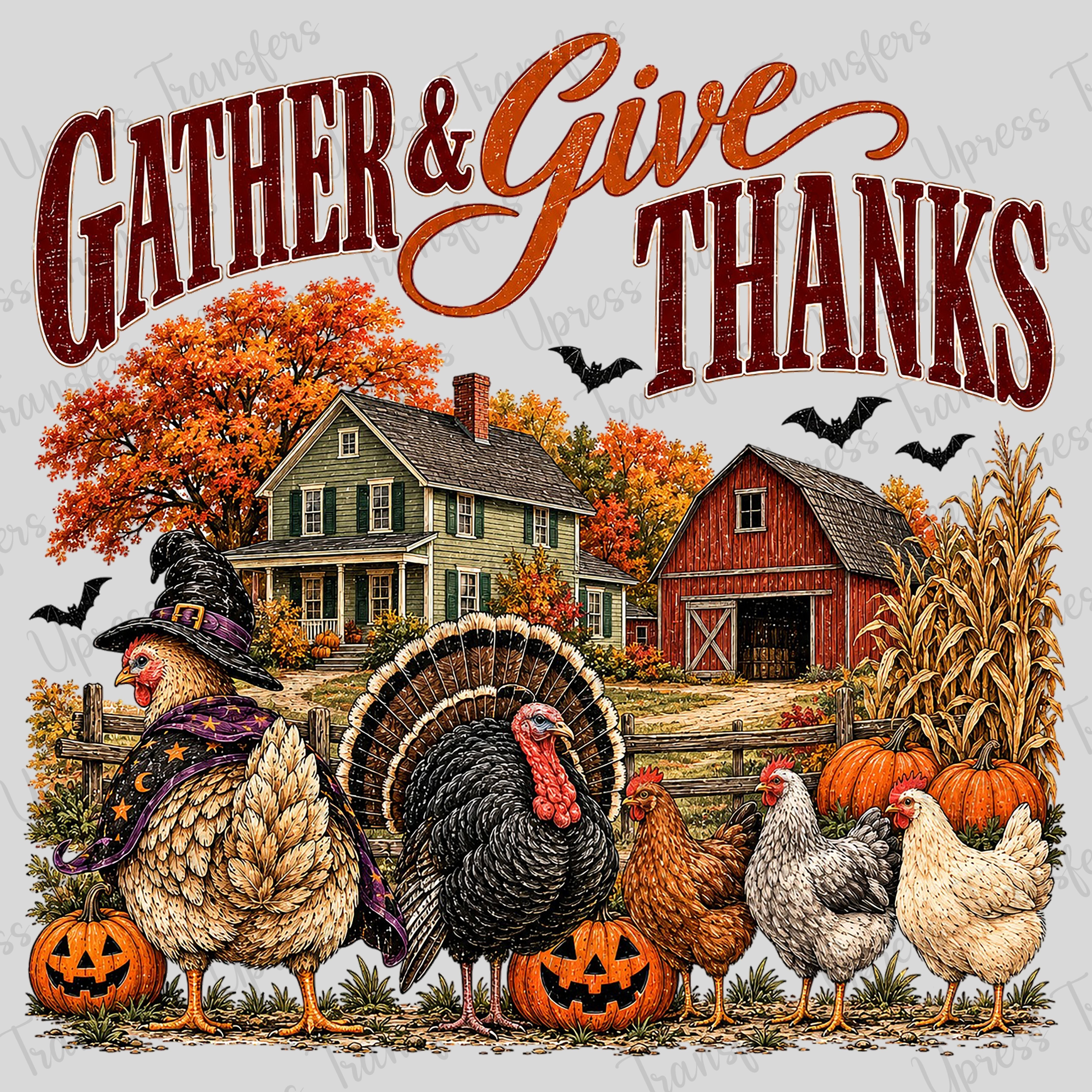 Chicken Butt And Turkeys
