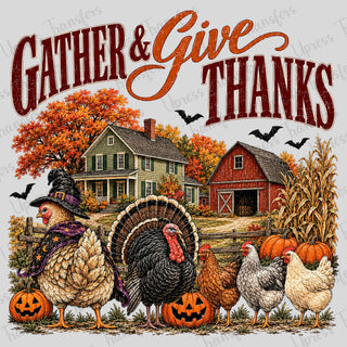 Chicken Butt And Turkeys