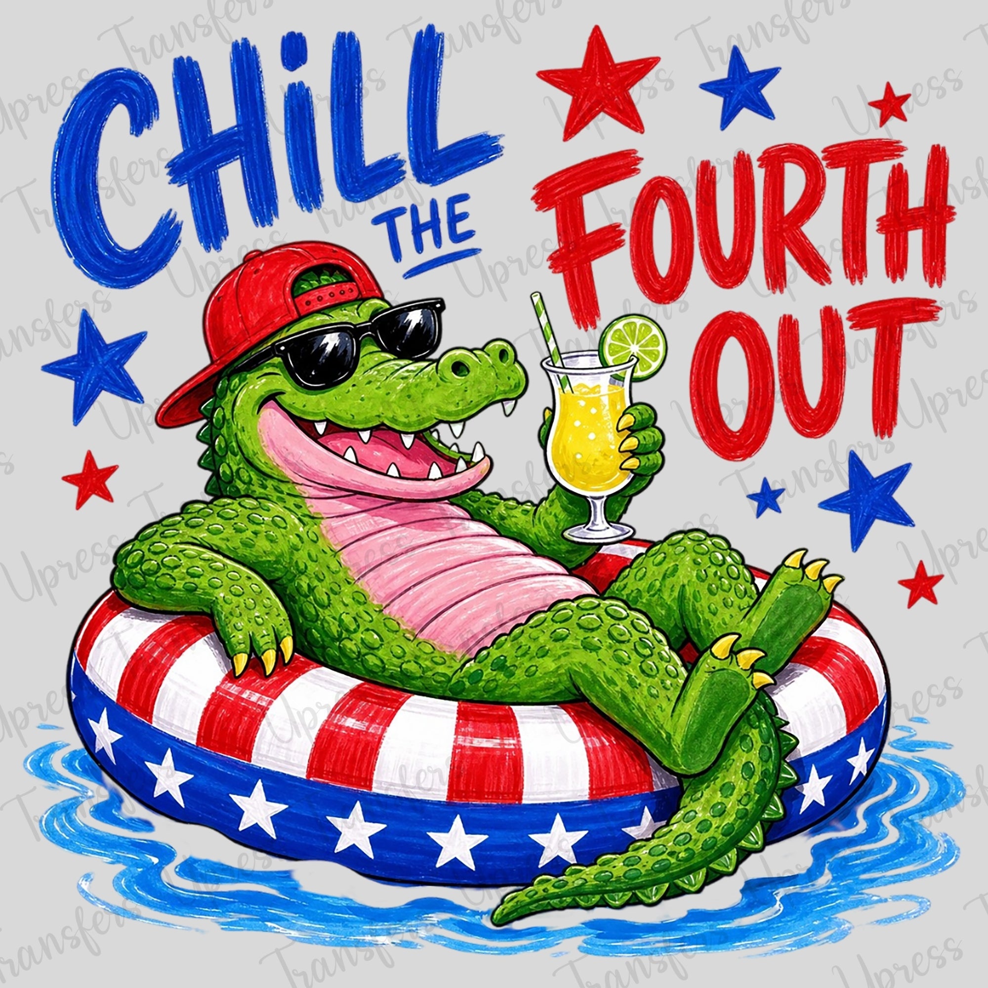 Chill The Fourth Gator Float