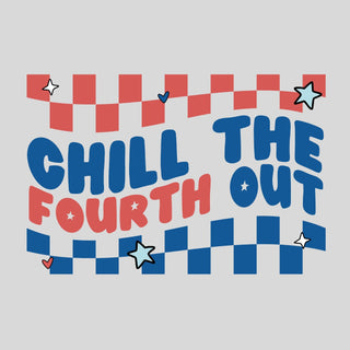 Chill The Fourth Out Checkered