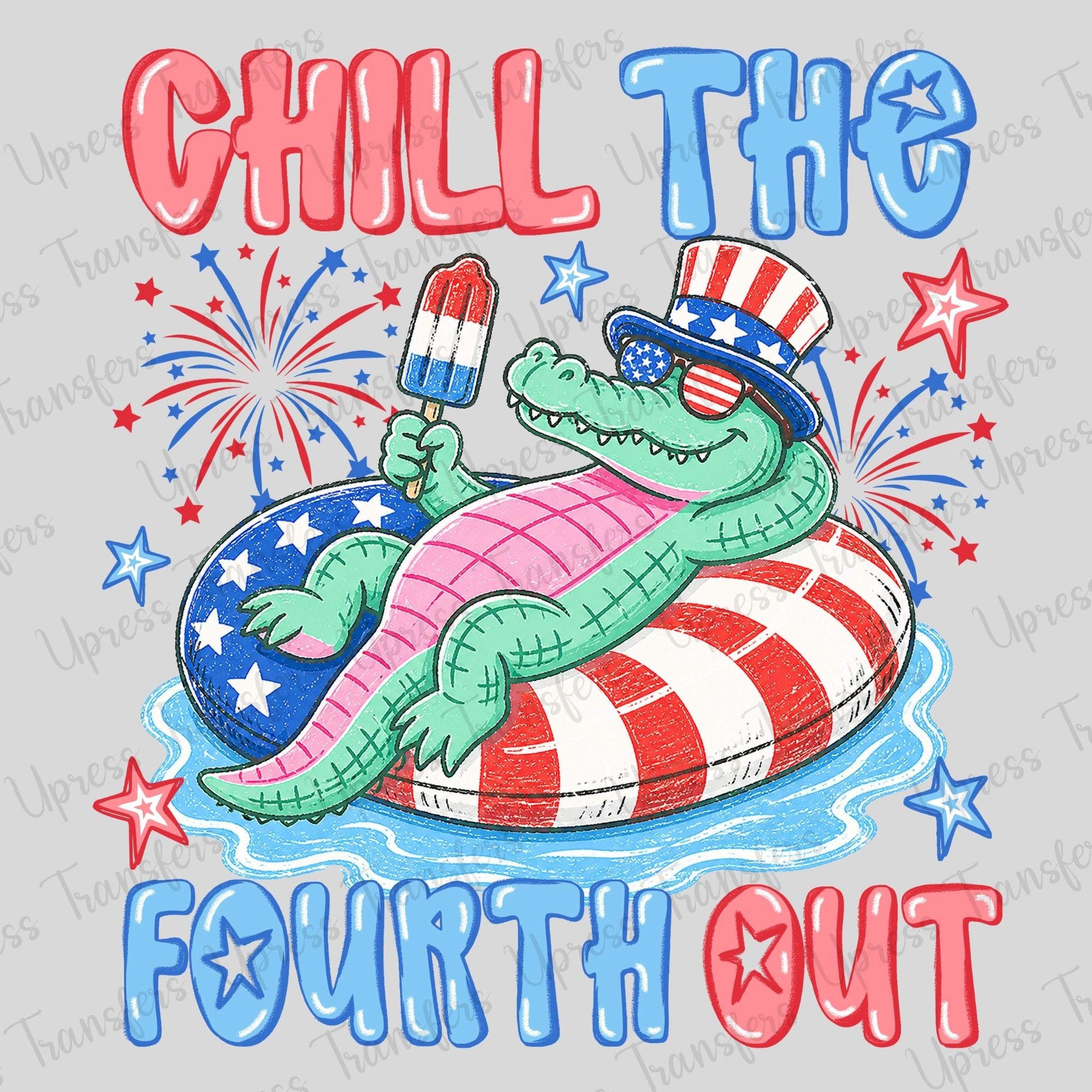 Chill The Fourth Out Gator
