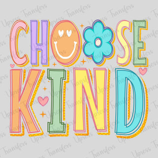 Choose Kind Colorful