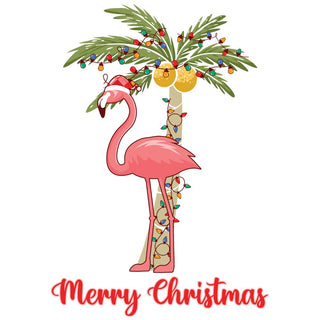 Christmas Flamingo