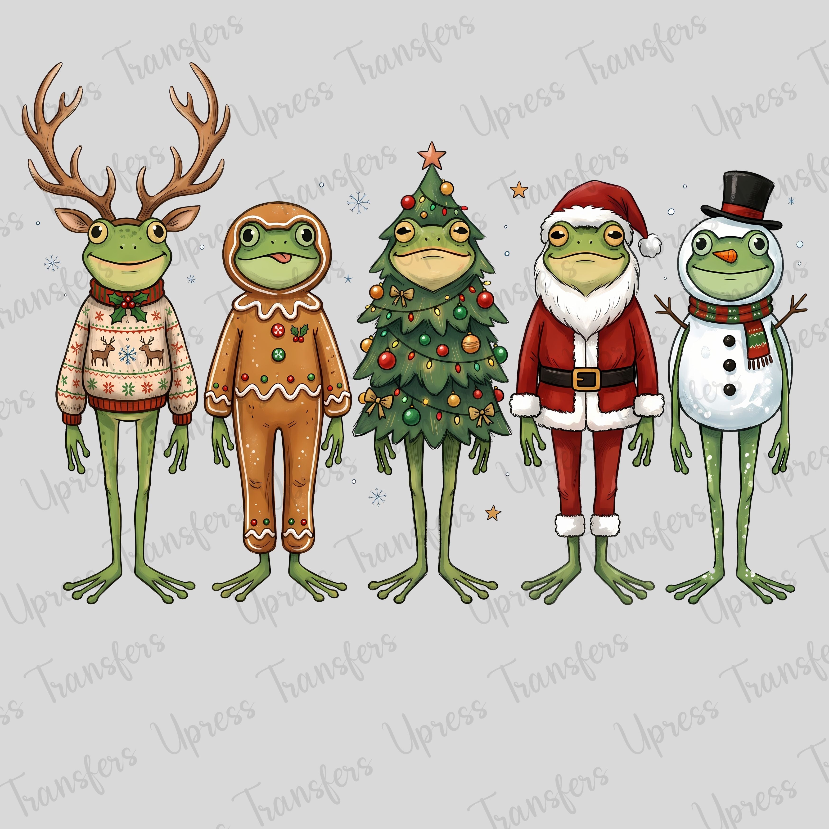 Christmas Frogs