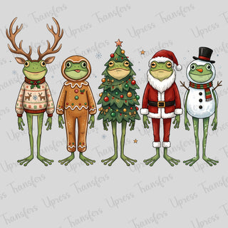 Christmas Frogs