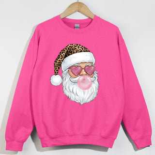 Christmas Leopard Santa Bubblegum