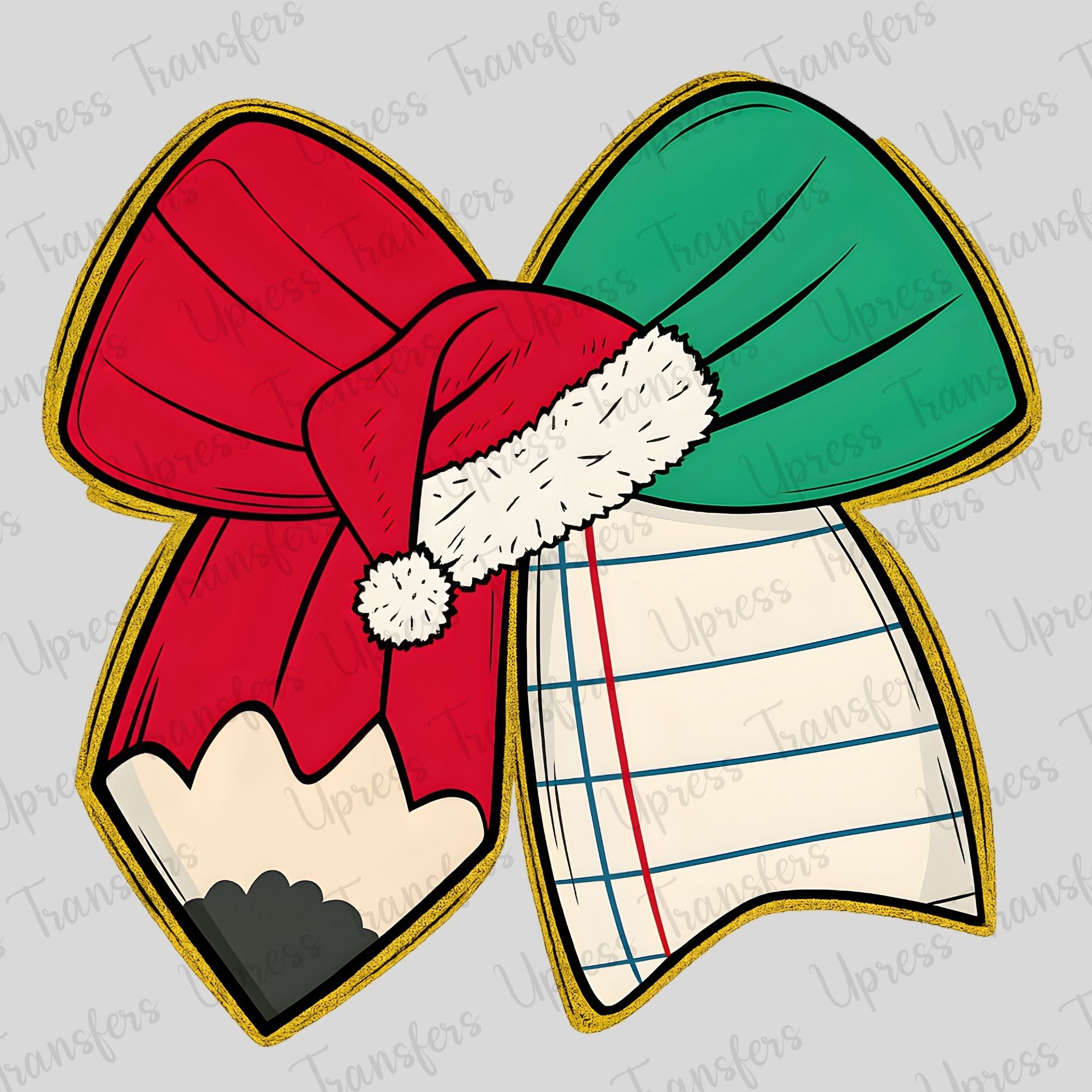 Christmas Paper Bow Teacher