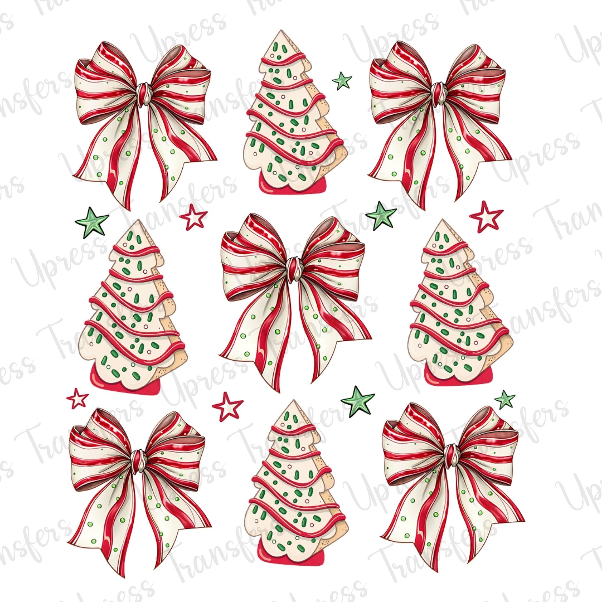 Christmas Tree Cake Coquette