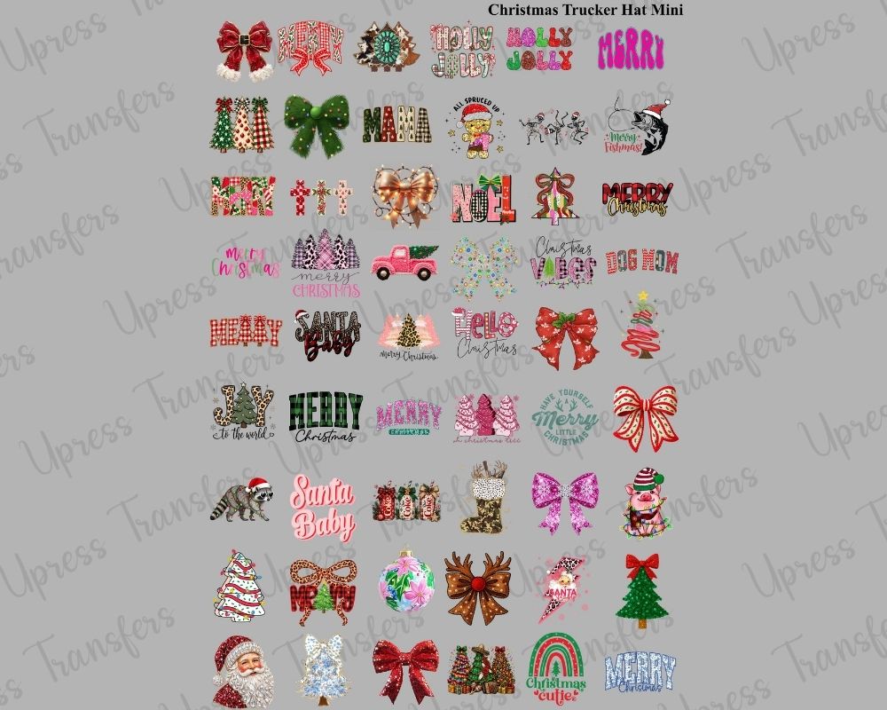 Christmas Trucker Hat Mini