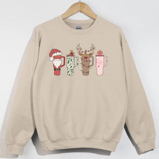 Christmas Tumblers x 4