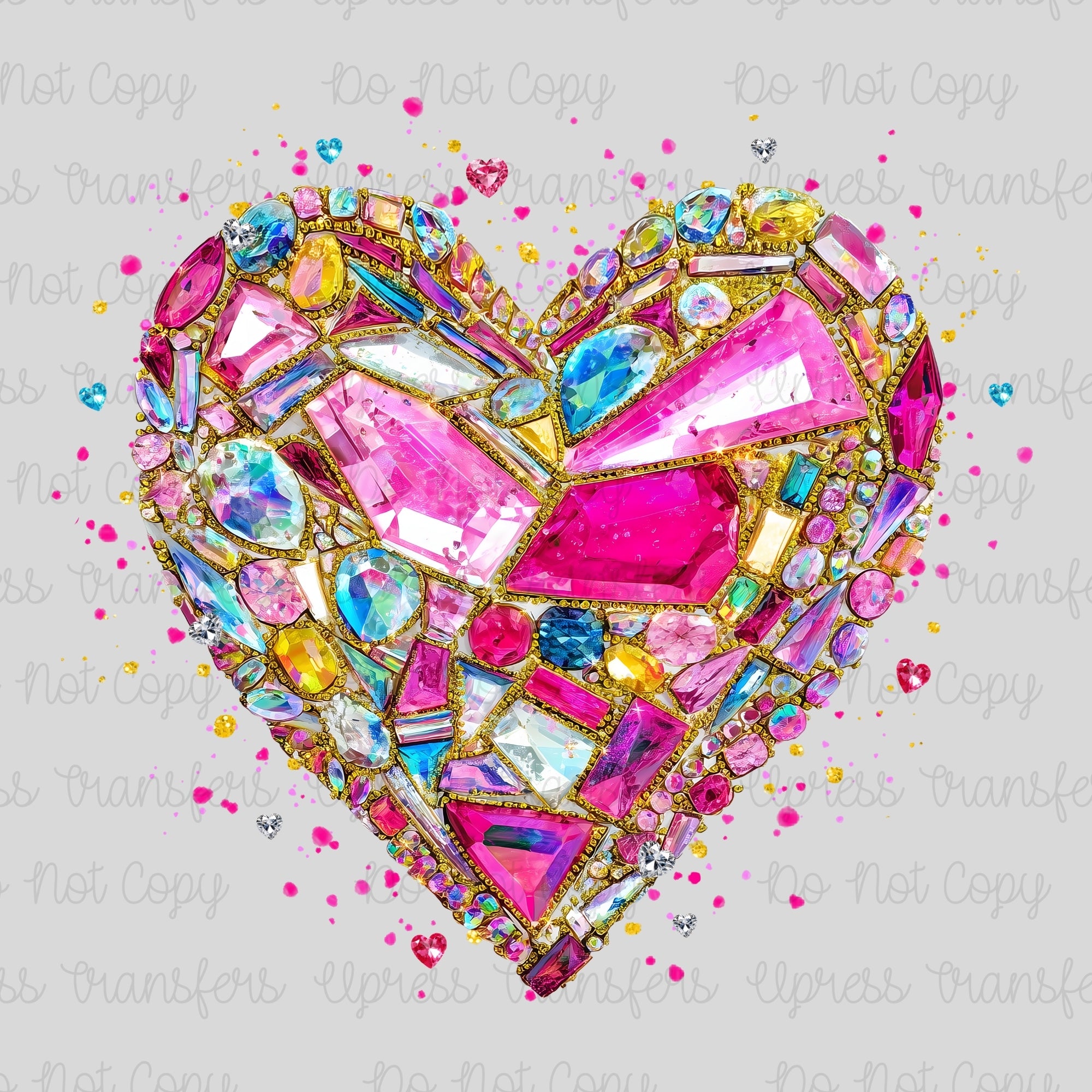 Chuncky Jewels Heart