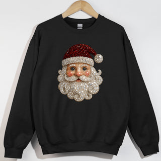 Chunky Rhinestones Santa