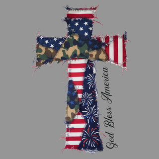 Cloth Scrap Cross