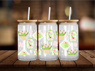 Clover Flowers 16 Oz Wrap