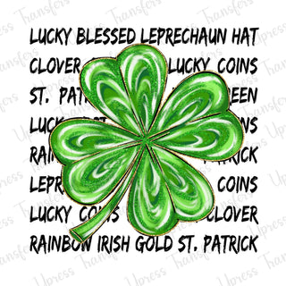 Clover Stacked On Words