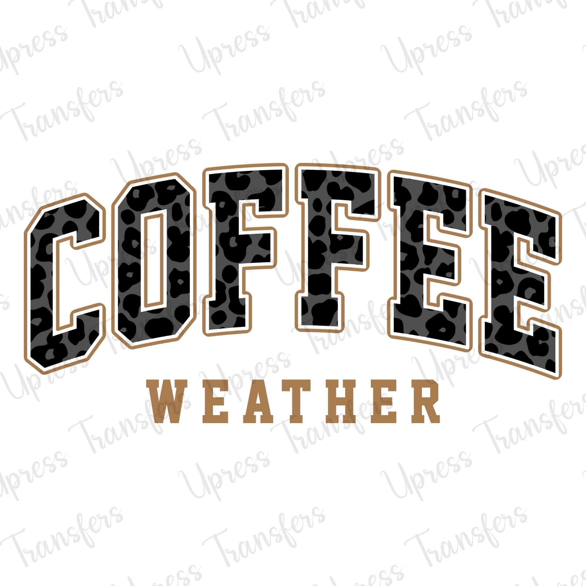 Coffee Weather Leopard