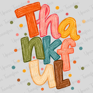 Colored Thankful