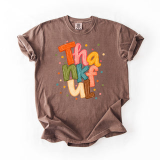 Colored Thankful
