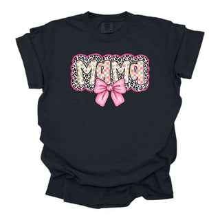 Colorful Cheetah Mama Bow