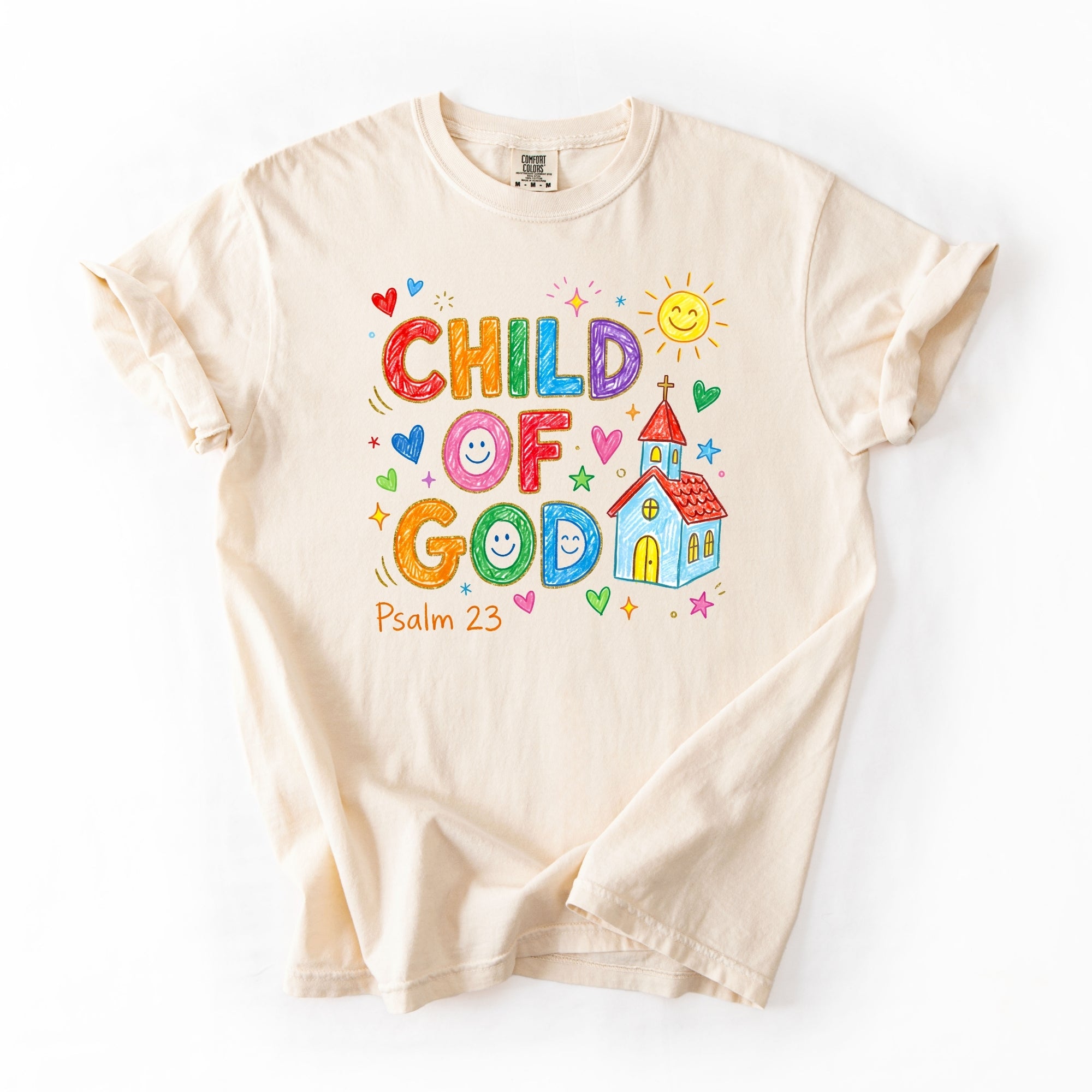 Colorful Drawing Child Of God