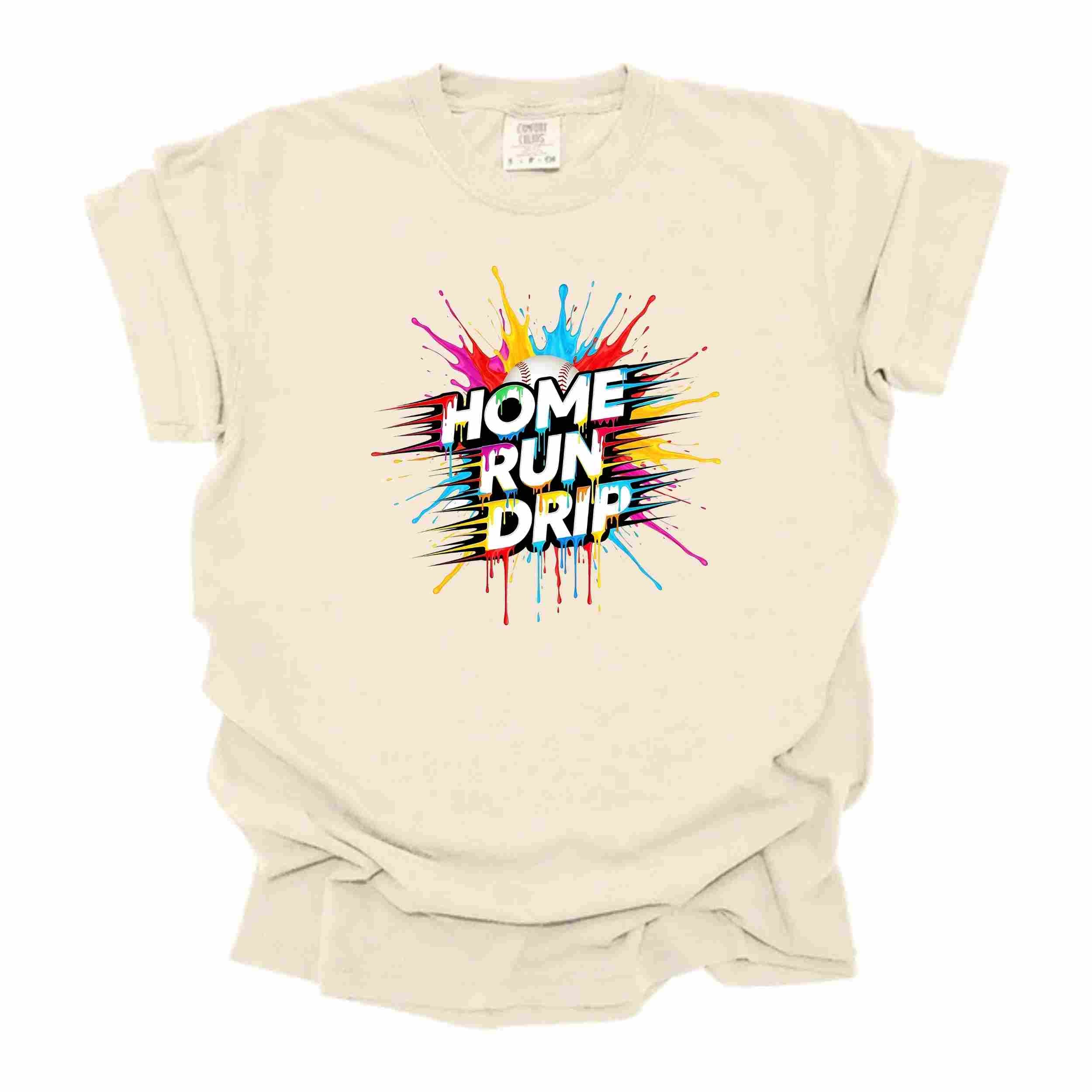 Colorful Drip Home Run