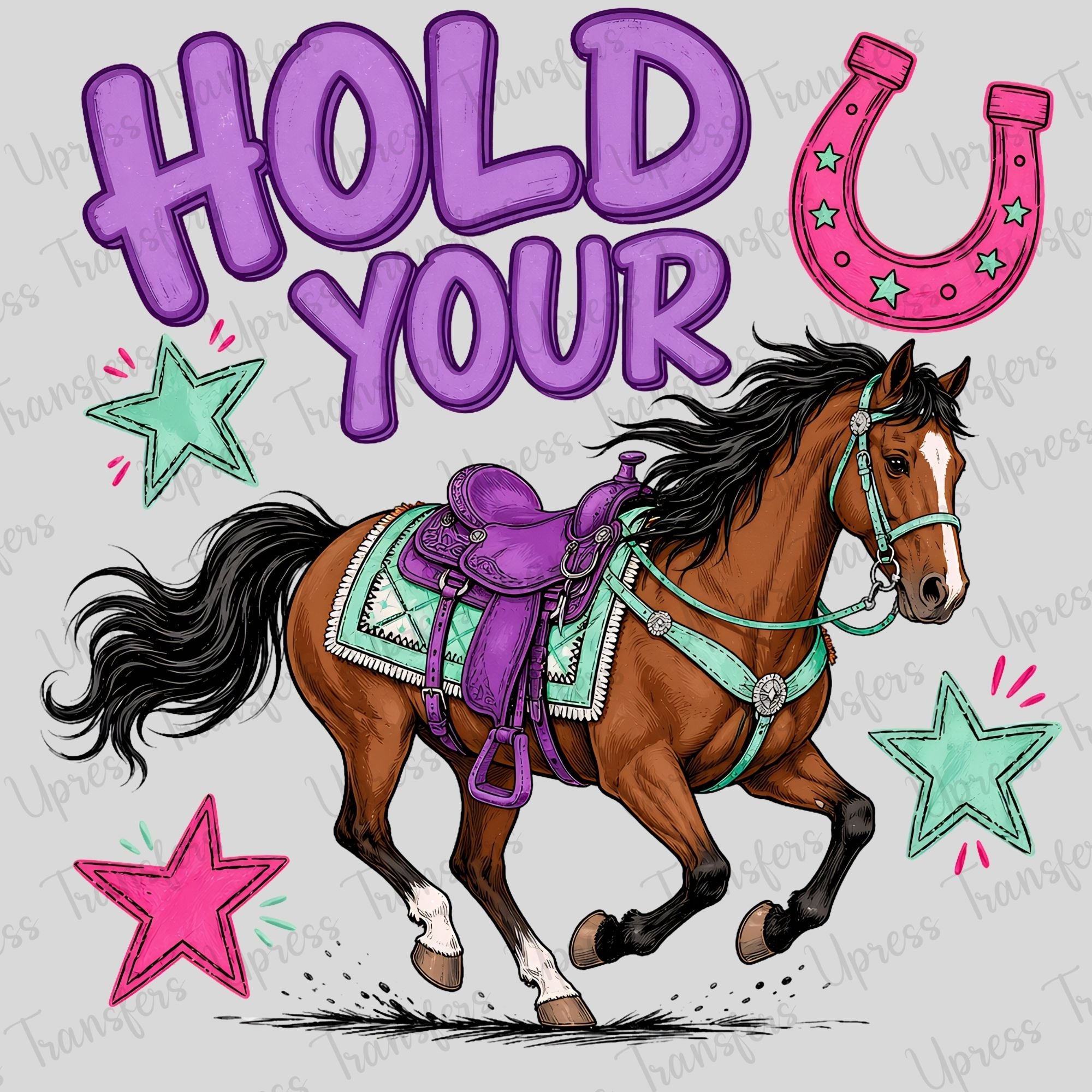 Colorful Hold Your Horses