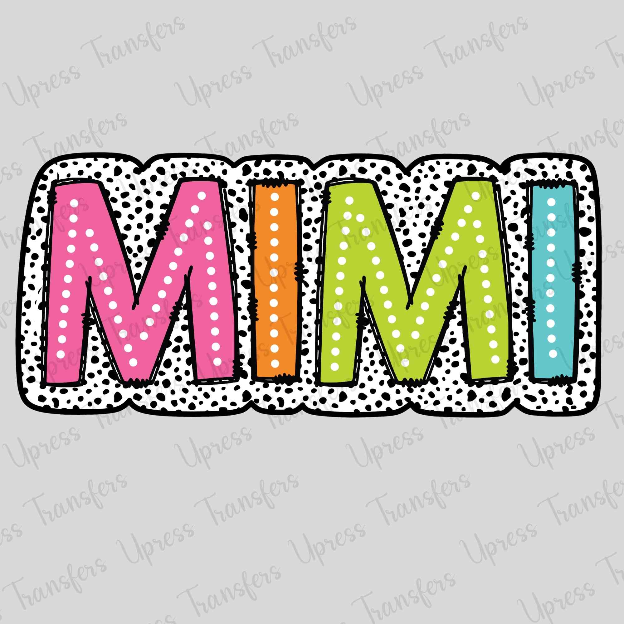 Colorful Pokadot Mimi