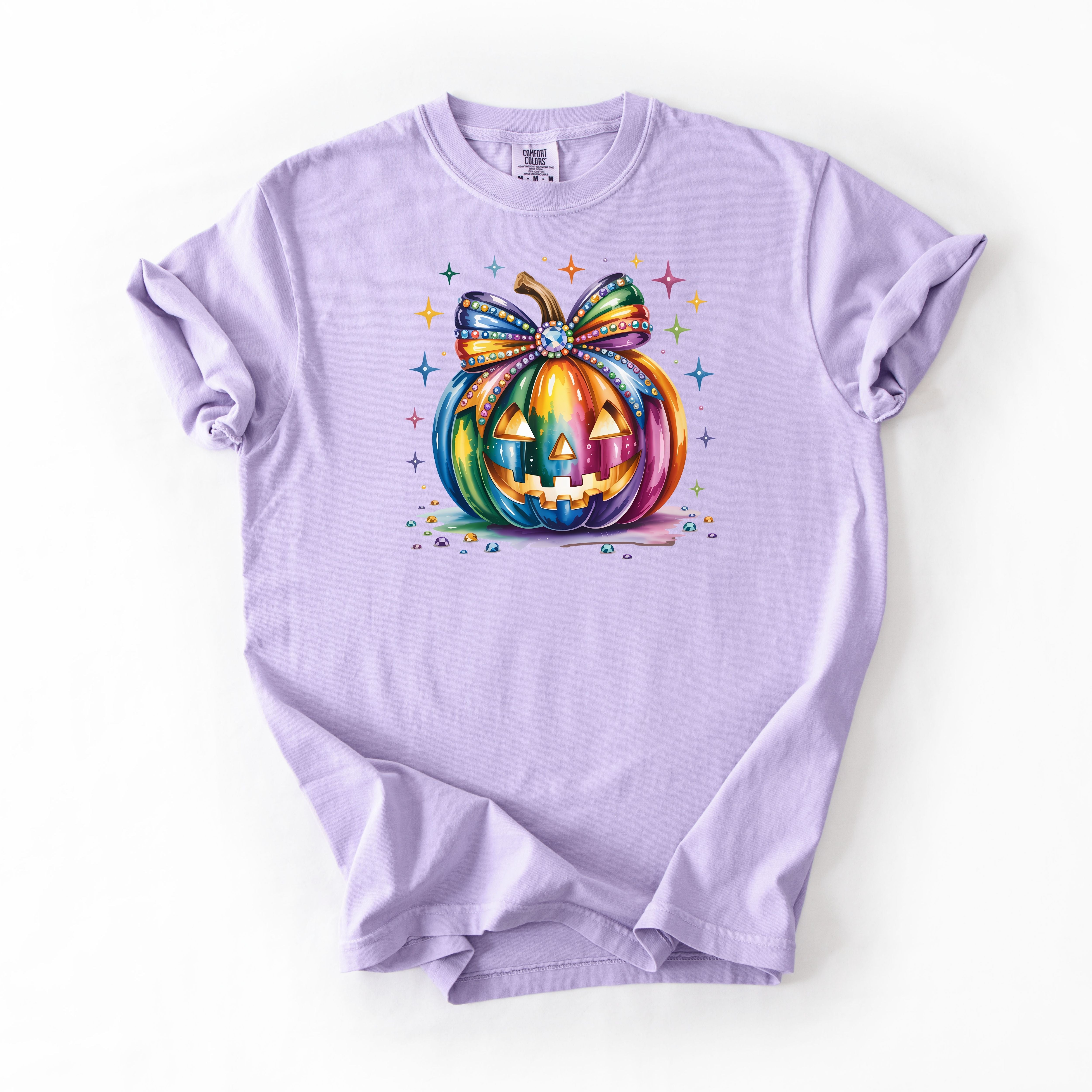 Colorful Rainbow Pumpkin