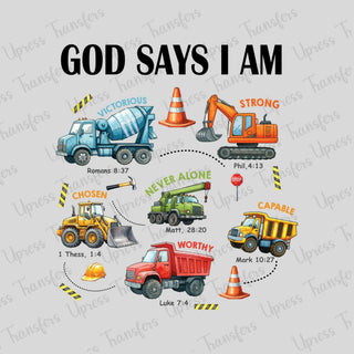 Construction God Says I Am
