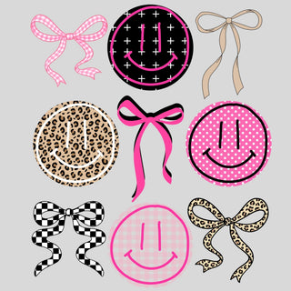 Contour Bows And Smileys