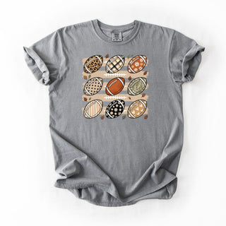 Contour Footballs Fall Time