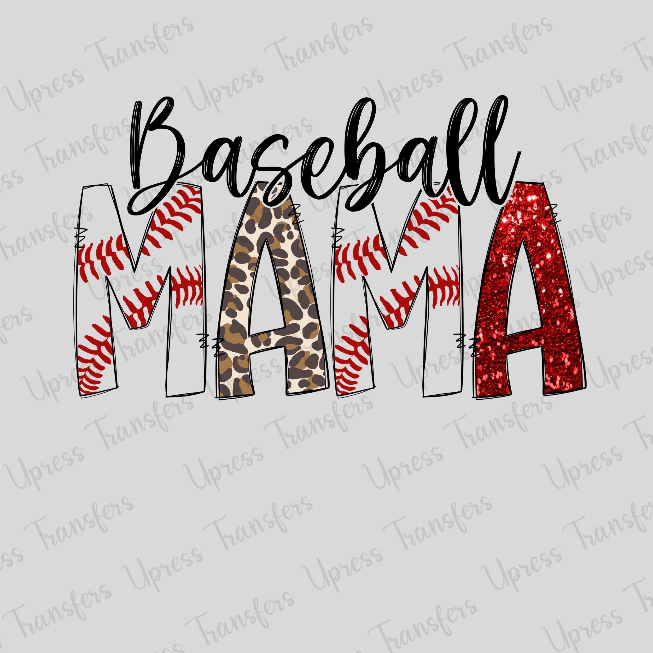 Contrast Baseball Mama