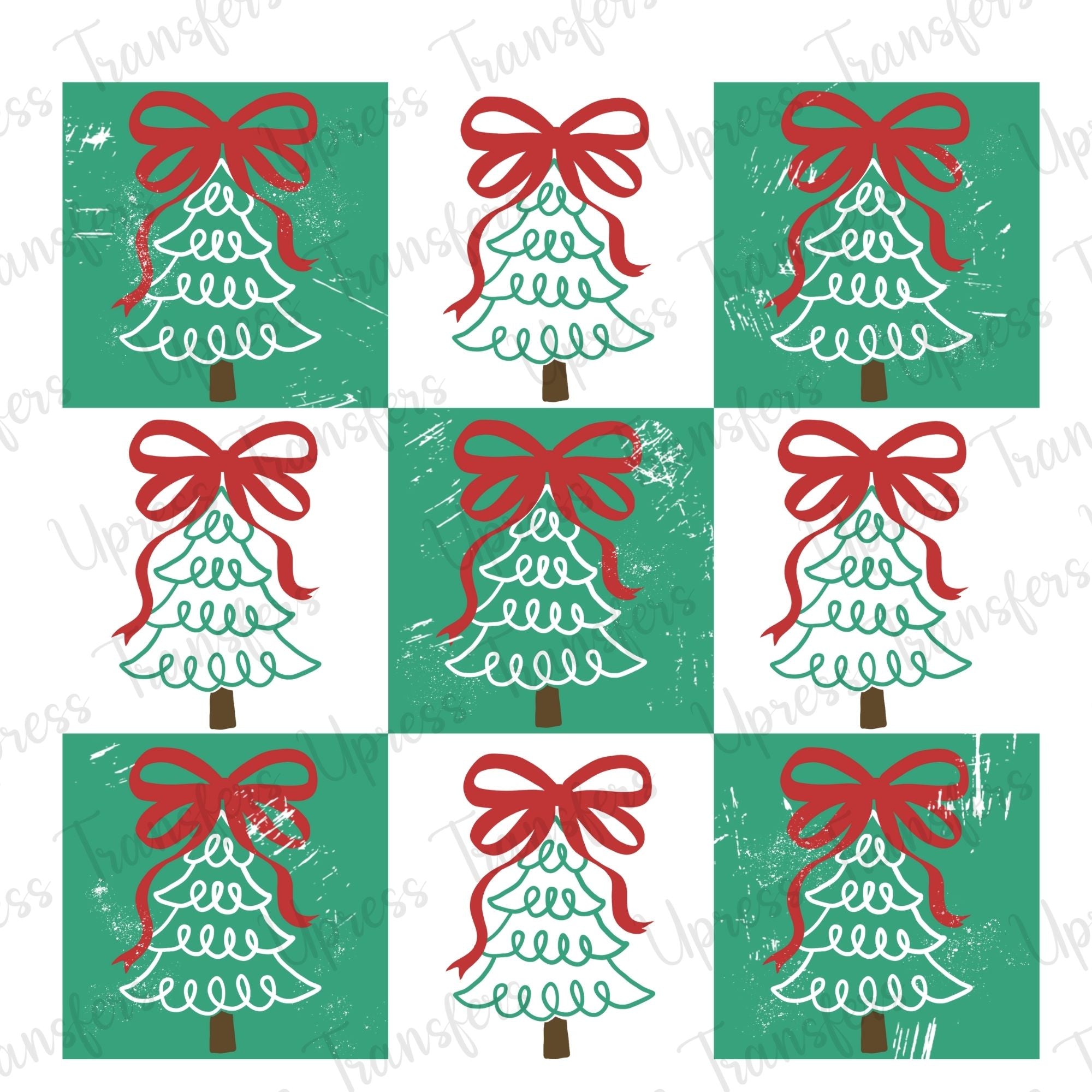 Coquette Trees Checkered