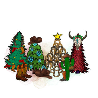 Country Christmas Trees