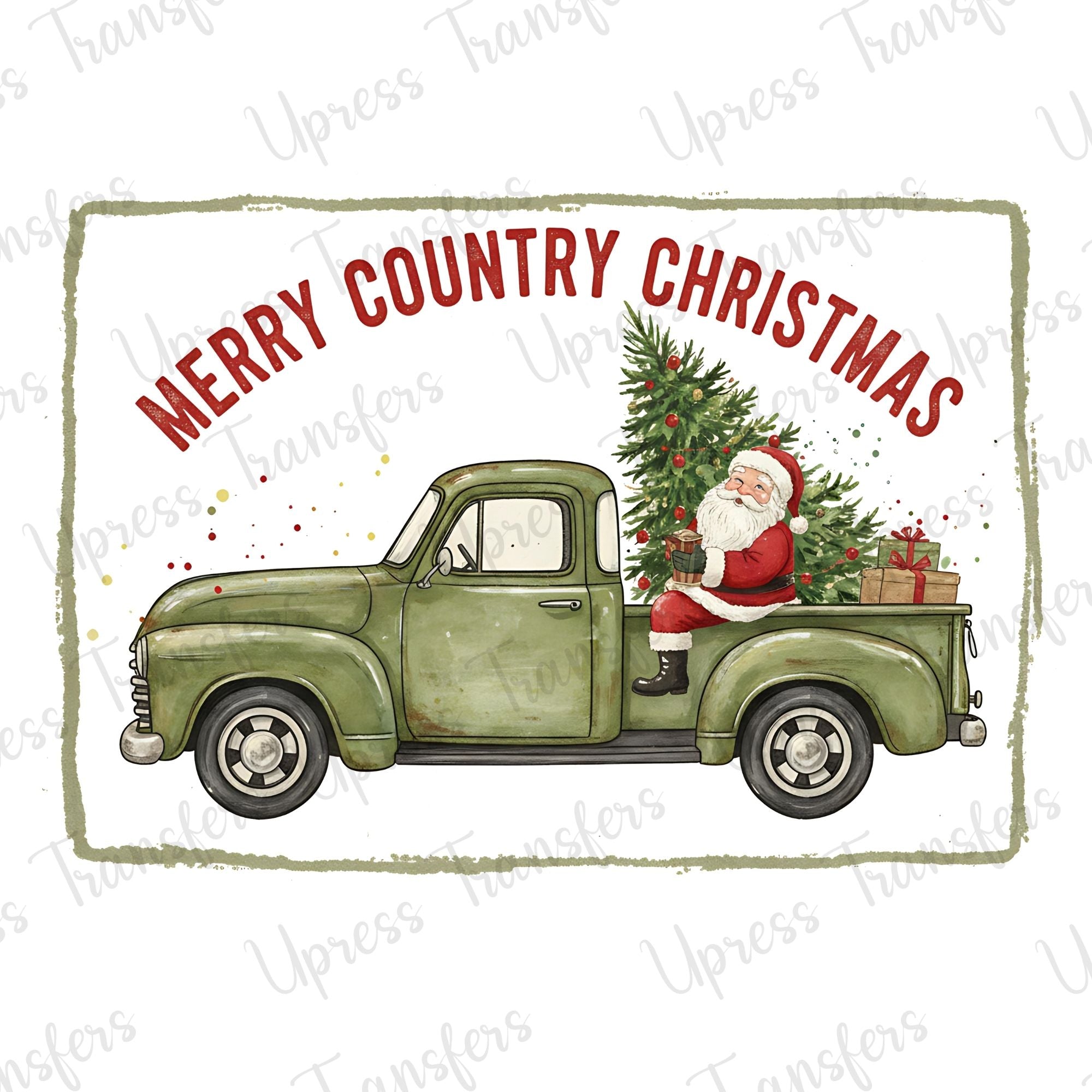 Country Christmas Truck