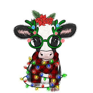 Country Cow Christmas